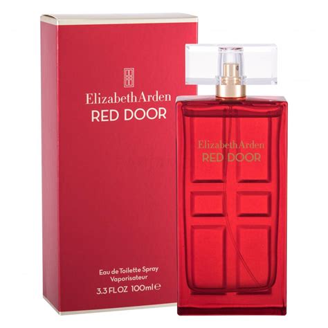 Elizabeth Arden red door toilet